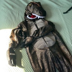 Dinosaur toddler Halloween Costume.